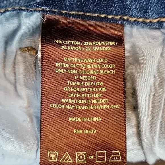 Kut from the Kloth Distressed BARDOT Crop Skinny Boyfriend Jeans Size 4 EUC - Picture 8 of 16